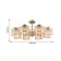 Bonbon chandelier, 8x40W E14, color gold