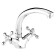 Accoona A5876 kitchen mixer, double -leaf, chrome