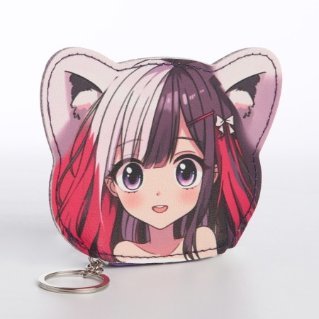 Кошелек детский "Аниме девочка", МИКС-2