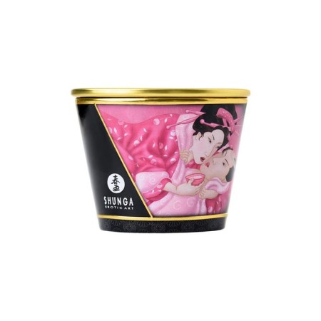 Candle - aromatic massage for shunga "rose", 170 ml-1