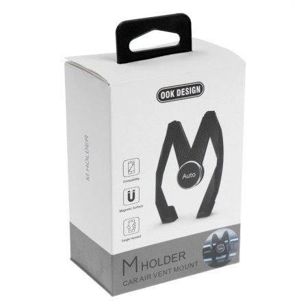 The phone holder to the deflector, selfless capture 6.5-12 cm, black-4
