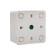 Single one -style luazon lighting "League", invoice, white