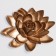 Nast -wall decor, "Lotus" 15.5 x 18.5 cm, gold