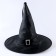 Carnival hat "Sorceress" with diodes, black