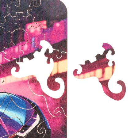 Puzzle "Neon Drive" 20x29cm, 116 details-2