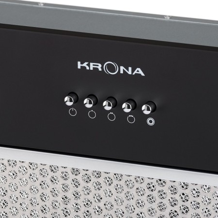 Exposure Krona Selina 600 Black PB, built -in, 715 m3/h, 3 speeds, 60 cm, black-6