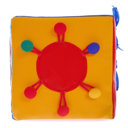 Bizikubik Developing tactile "lion", 20 × 20 cm-2