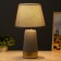 Helpers "Adrien" E14 40W gray-gold 23x23x40 cm Risalux