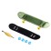 Metal Fingerboard "Golden Trick", 2 sets of wheels, key, color mix