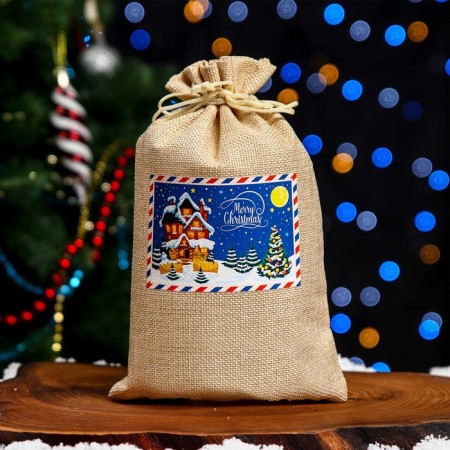 Gift bag with thermal monklake, 16 x 24 cm