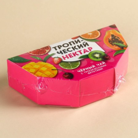 Black tea "Tropical nectar" taste: tropical fruits, 20 g.-4