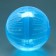 Ball for rodents "Pigger", 12 cm, blue