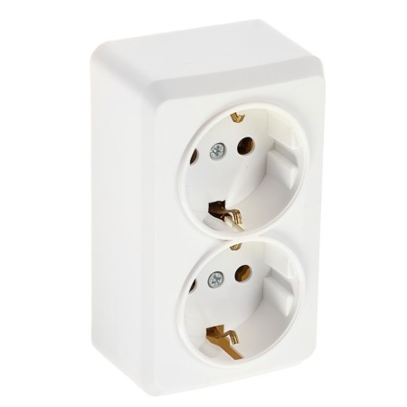 Double Luazon Lighting "SPb", 16 A, with salary, white-1