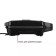 KitFort CT-3663, 1400 W sandwich, anti-stick coating, black