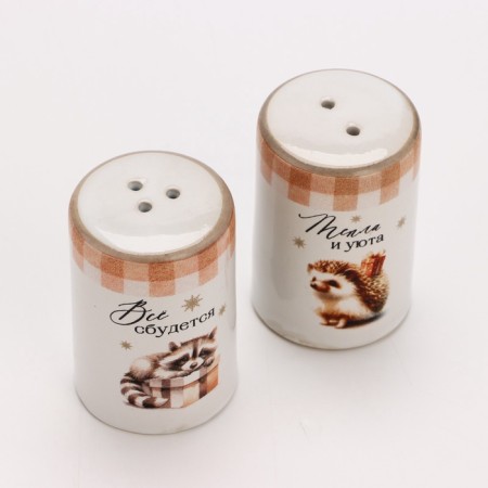 New Year. Set for spices "Winter animals", 12 x 6.5 x 7 cm-3