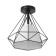 Lamp 2136/1bk E27 40W Black 25x25x26.5 cm Bayerlux