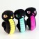 Soft toy "Snake", black and yellow, for the New Year