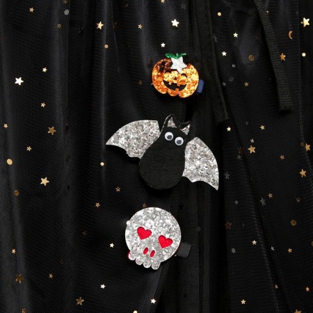 Carnival set "Stylish Witch": hat, cloak, hairpins 3 pcs.-16