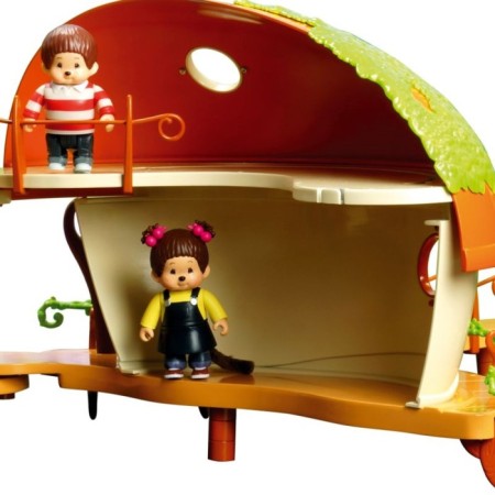 Set of game Monchichi "Domok Daluks", two -story, with accessories-3