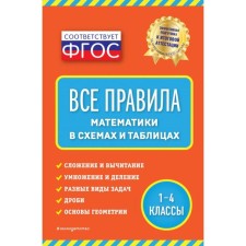 Directory. All rules of mathematics: in diagrams and tables. Marchenko I. S.