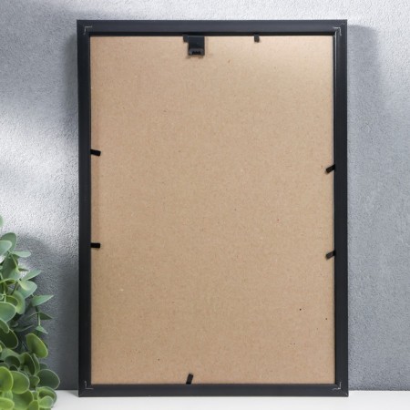 Photo frame plastic 21x30 cm silver (112)-3