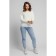 Female jumper, size 54-56, milk color