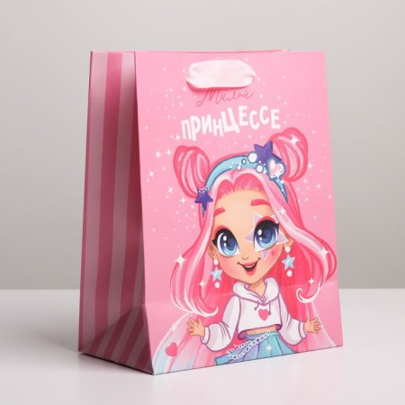 Gift Laminated Vertical Package, Packaging, "Cute Princess", MS 18 x 23 x 10 cm-1
