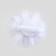 Outlet. Bant for hair on elastic band, white, 6.5 cm, kitty Marie