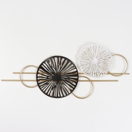 Panel Interior Metal "Circles. Abstraction" 49.5x20.5 cm