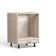Floor cabinet for technology Angelica 600x510x820 Dub milk/ash