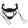 Mask "Dragon Jaw" Black Color