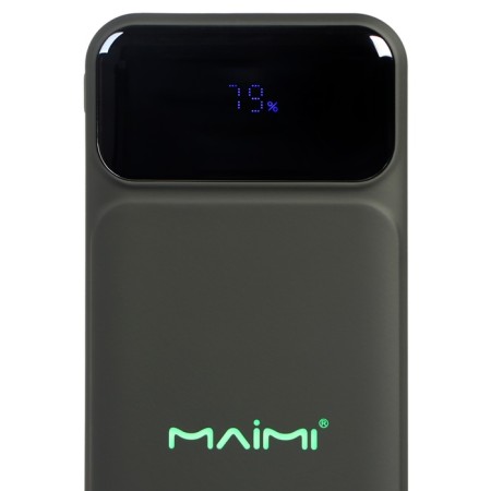 External Maimi Mi56, 10,000 mAh, USB, Type-C, Lightning/Type-C/USB, PD, Black-3