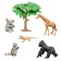 Set of figures "World of Wild Animals", 6 figures