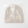 Ethel Goleka "ECO", Milk color, 28x28 cm, 70% HL, 30% flax, 190 g/m2