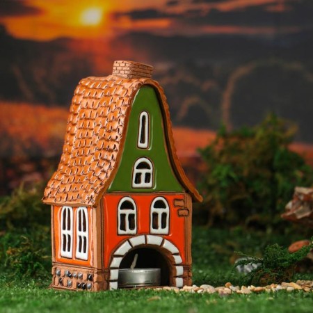Aroma lace house "Bell", handmade, mix, 16 cm-2
