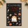 Postcard "Happy New Year", 12 x 18 cm, new year