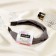 Hair cap "Amata" classic, 3 cm, gray