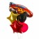 Set of balls "Racing", foil, latex, 7 pcs.