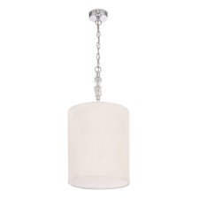 Suspension lamp Maytoni Mod066PL-01CH, E27, 1x60 W, 300x300x1120 mm, Chrome