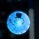 LED toy on Velcro "Snowman in the Hat" 13 cm, batteries Lr44x3, glow of multi