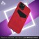 Luazon cover for the iPhone 11 Pro, with a compartment for cards, leatherette, red