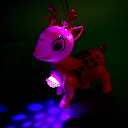Interactive toy "Robbie Oosse", Sound, Light, Color White-7