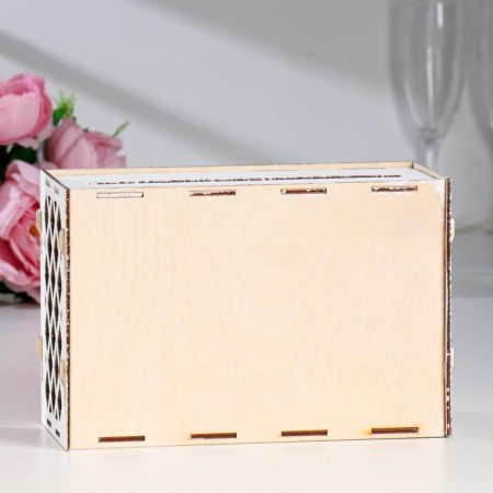 Wedding Bank "Together Forever", White, Collective, 24x10x16 cm-2
