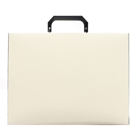 A4 1OTD folder Calligrata Top Deluxe plastic, 1000 mkm, milk-2