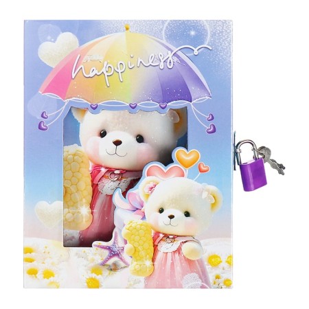 Gift notebook, 45 sheets, line, on the castle of the bear (16.3x12.7cm)-5