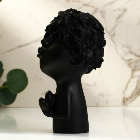 Polystone figurine "Love" Black color 12 x 6.5 x 22 cm-8
