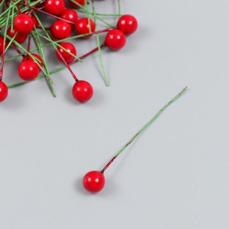 Stream for flowers "Red ball" d = 0.8 cm 6x0.8x0.8 cm-1