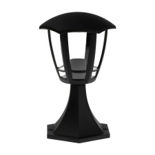 Lamp NTU 07-60-003 U1 Valencia 1, E27, IP44, 60 W, Black