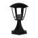 Lamp NTU 07-60-003 U1 Valencia 1, E27, IP44, 60 W, Black