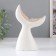 Souvenir Ceramics "Kita tail" Sand-white 11.4x6x17.3 cm